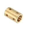 PATIKIL Motor Shaft Joint Connector Rigid Shaft Coupler Shaft Coupler