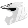 Answer Racing 447100 Helmet Replacement Parts: AR5 Crypto Visor, Black/White