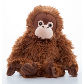 The Petting Zoo Orangutan Stuffed Animal Plushie, Gifts for Kids, Wild Onez Zoo Animals, Orangutan Plush Toy 12 inches