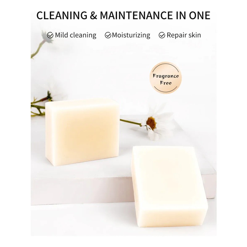 Jabón De Sebo Hecho A Mano, Limpiador Facial Y De