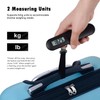 Digital Luggage Scales ABS Plastic Travel Scales Suitcase Weighing Large