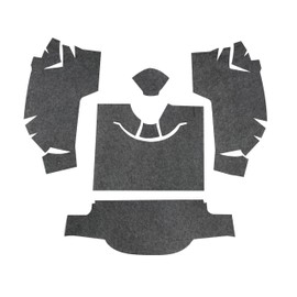 1963-1967 Corvette C2 Rear Foil Backed Sound Deadener Set