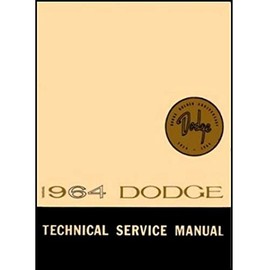 Factory Shop - Service Manual for 1964 Dodge Dart - Polara - 330-440