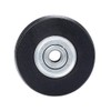 BODYA Set of 2 Luggage Suitcase Replacement Wheels Axles Rubber