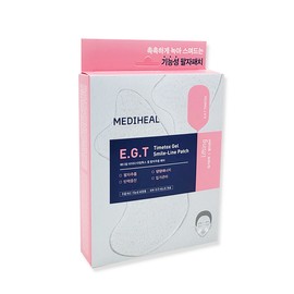 Mediheal EGT Time Tox Gel Nasolabial Fold Patch 5 Sheets, Pack of 5, 1 Unit / 메디힐 EGT 타임톡스겔 팔자주름 패치 5매, 5개입, 1개