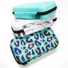 REKMED The MEGA Stethoscope Case - Color: Teal/Purple Cheetah