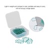 Tissting 20Pcs Small Tree Shaped Paper Clip Iron Light Portable