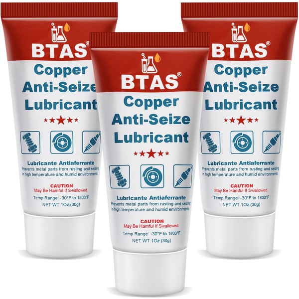 BTAS Brake Caliper Pin Grease Copper Anti-Seize Lubricant High Temp
