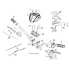 Polaris 0452691 Aluminum Left Hand Brake Lever Sawtooth Phoenix 200