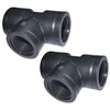 AERZETIX - C51498 - Set of 2 - Compression Fitting