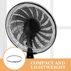 Cabilock Electric Fan Grille Retaining Ring, Plastic Binding Hoop Table Fan Fixed Ring Standing Pedestal Fan Net Hoop Replacement for Electric Fan 18inch
