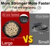 Chicken Shredder Tool Twist, 11" Heavy Duty Large Chicken Shredder,