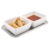 APS" Kaffeehaus Serving Platter, Stainless Steel Silver, 9 x 12