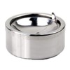 (fupuone) with Lid Ashtray Stainless Steel Large Capacity Smoke Light