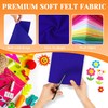 6PCS Royal Blue Felt Fabric Sheets 9" x 12" -