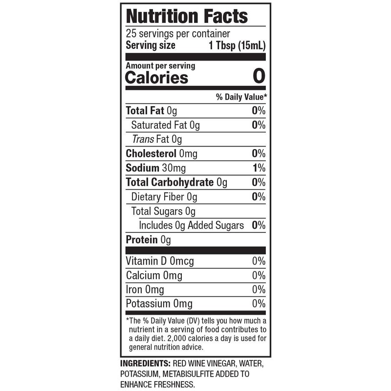 Kedem Red Wine Vinegar, 12.7 oz