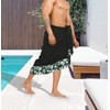HAPPY BAY Men's Beachwear Pareo Wrap Summer Sarong One Size