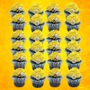Edible Daisies and Bees Elegant White Wedding/Special Occasion Cake/Cupcake Decoration