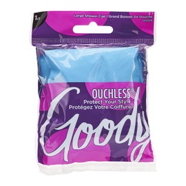 Goody Styling Essentials Shower Cap, 1 Count - Protect Your Hairstyle While Remaining Comfortable - Made with Durable and Waterproof Materials - Hair Accessories for Men, Women, Boys, and Girls