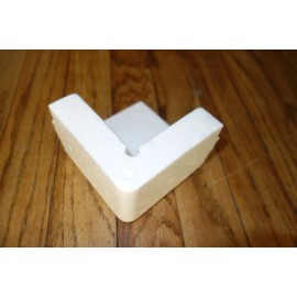 Unbranded/Generic Foam Corner Block Protectors For Shipping Polystyrene 3" x 3" x 1" Lot of 24