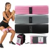 Fabric Resistance Bands, 3 Levels of Resistance, Yoga Starter Sets