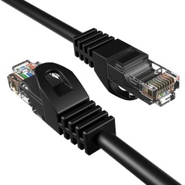 Cables Direct Online Cat5e Cable de conexión Ethernet de red de 3 pies, cable de Internet de 350 MHz, compatible con PC, portátil, módem, enrutador, televisores, cable de impresora, consolas para el