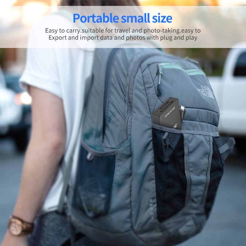 Rocketed C Type XQD / SD Card Reader Dual Slot