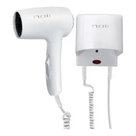 Secador de Cabello Noir Hotelero Pared Blanco 1200W HD-1200H Iónico                                                                                   