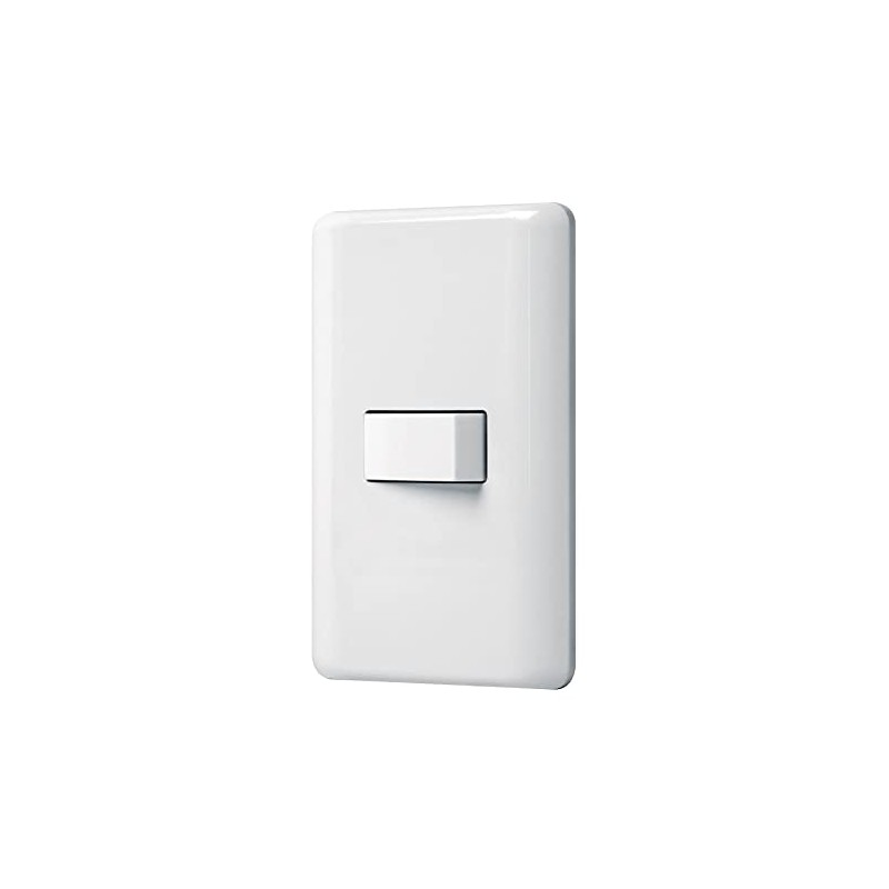 Volteck Basic PA-APSE-B, Placa armada con 1 interruptor sencillo Basic