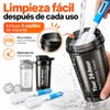 2 Piezas Shaker para Proteina 500ML con 2 Bolas y