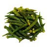 US Snacks Dried Okra Chips, Sea Salted, Natural Delicious Healthy