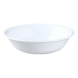 Corelle Livingware 10-Ounce Dessert Bowl, Winter Frost White, Set of 4