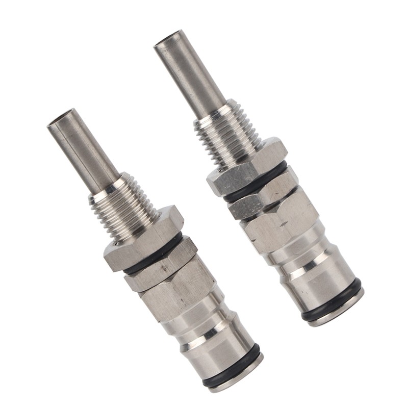 2pcs/ Set Stainless Steel Sturdy Keg Beer Ball Lock Post
