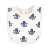 Touched by Nature Unisex Baby Organic Cotton Bibs, Mystic Sea