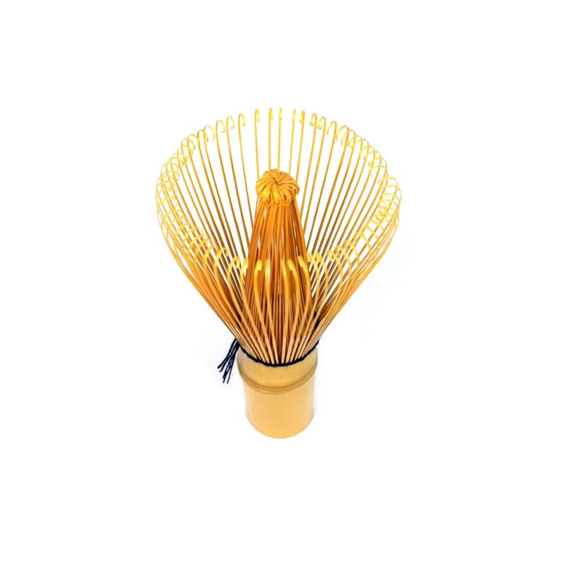 Shuchakuen Tea Utensils, Tea Whisk, Kazuho, White Bamboo