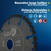 EDW Professional Diamond Cutting Disc 125 mm for Cutting Plastic