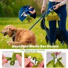 1PACK Dog Poop Bag Holder for Leash Attachment - Waste