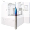 Blue Coated Strawberry Tip Tungsten Carbide Cutter Cone Engraving Machine