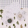Phantomon 8 Inch Doilies Crochet Round Lace Doily Handmade Placemats