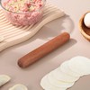 PENGQIMM Wood Rolling Pin, 20cm Wood Rolling Pin Without Handles