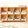 Carperipher 8 Pcs Colorful Plastic Classroom Storage Baskets 15" X