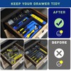 Vexercisehoop Tool Box Organizer, Tool Drawer Organizer Tray Divider, Toolbox