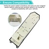 BELGEMAY 84820-0C030 White LED 4-Door Auto Power Window Switch with