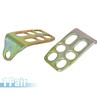 X AUTOHAUX 1 Pair 12mm Metal Motorcycle Rearsets Footrest Footpeg