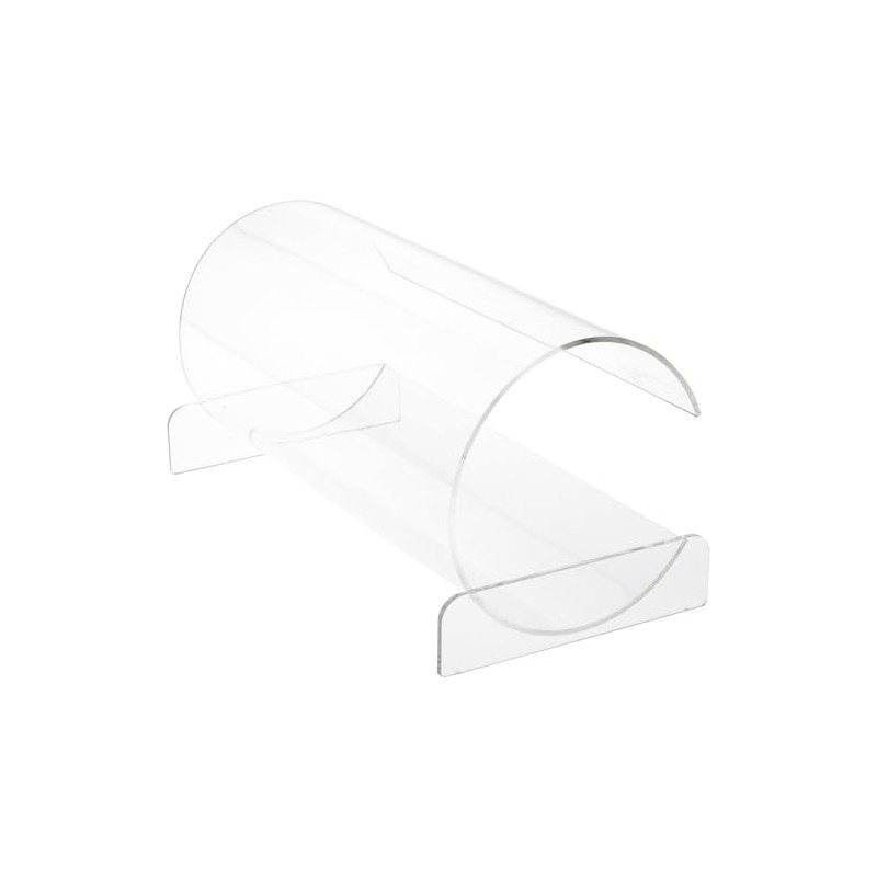 Plymor Clear Acrylic Horizontal Headband or Scarf Display (Countertop), 6.5"