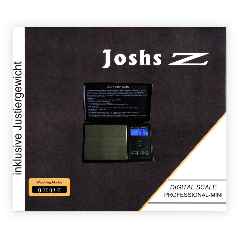 Precision Digital Scales with Matching Adjustment Weight from 0.01 g