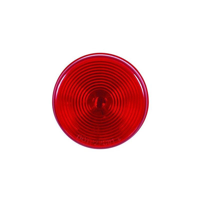 Optronics MC-55RBP Red 2.5" Round Sealed Side Marker/Clearance Light