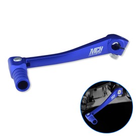 MCHMFG Folding Gear Shifter Shift Lever CNC Aluminum Gear Shifter Shift Lever for XR50 XR80 CRF50 CRF70 50cc-125cc Pit Dirt Bike Motorcycle (Blue)