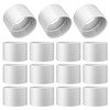 GULUANT 15 Pack Replacement Central Vacuum 2" PVC Stop Coupling