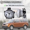 Nixon Offroad Fog Light Fit for 2003-2006 Honda Element, 2